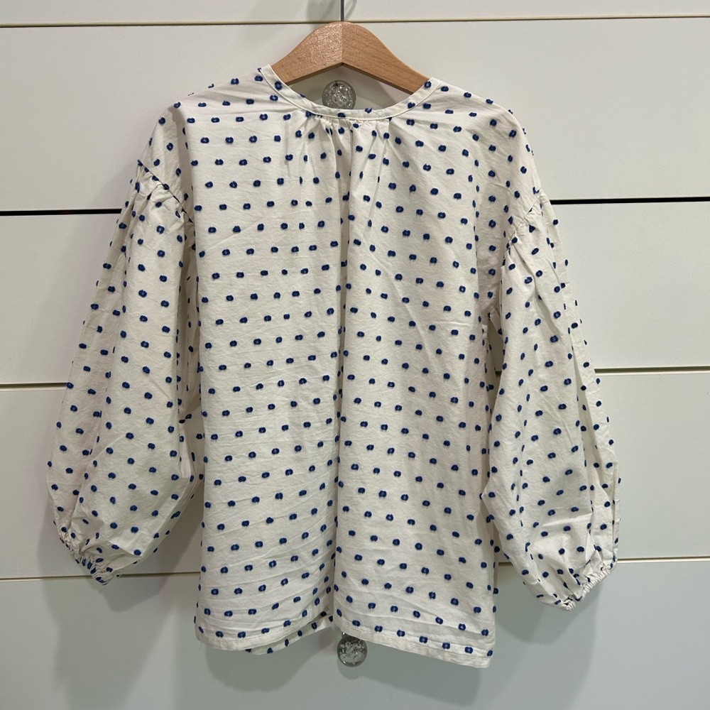 Yellow pelota kids blouse